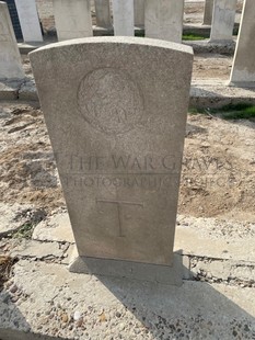 BAGHDAD (NORTH GATE) WAR CEMETERY - BROWN, F